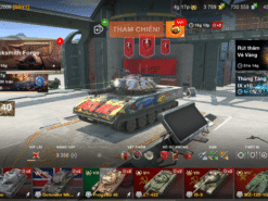 Bán acc World of Tank Blitz có 10 xe tăng cấp 10 và 10 xe tăng Premium (Đã Bán)