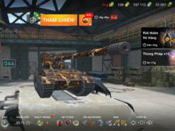 Acc World of Tanks Blitz với 4 tank cấp 10 mạnh như Grille 15, IS-7, (Jg.Pz. E100, IS-4 đã nghiên