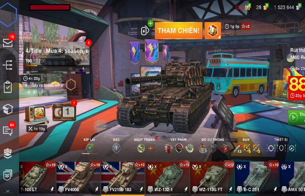 bán acc world of tanks blitz giá rẻ – đỉnh cao chiến trường