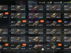 Alternative view of Bán acc World of Tank Blitz – kho xe huyền thoại, mở gara là ngợp(đã bán)