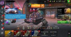 Bán acc world of tanks blitz – full xe tier x, skin vip, trang bị max