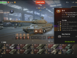 Acc World of Tanks PC 99K xe Tier X IS-4, AMX 50B và nhiều xe Premium độc đáo