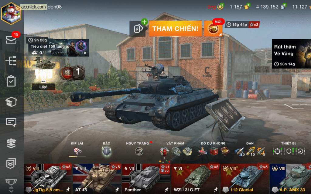 112 Glacial Hạng nặng