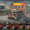 Acc WoT Blitz VK 90.01 (P), T110E3, WZ-120-1G FT, KV-2..(đã bán)