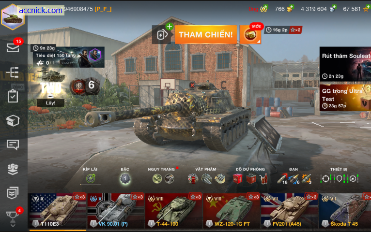 T110E3 – Vua thủ tuyến đầu