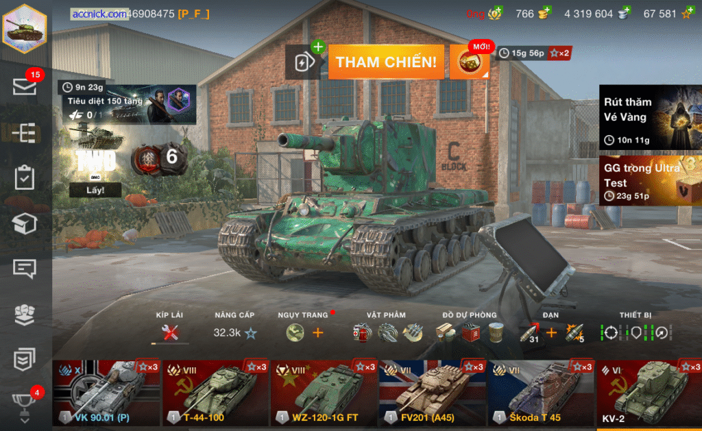 KV-2 – Vua one-shot