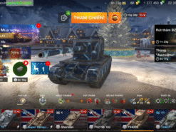Acc World of Tanks Blitz khủng với 5 tank 10 Sheridan, FV183, Kpz 70, FV4005, Super Conqueror