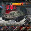 Acc World of Tanks Blitz khủng với 4 tank 10 Sheridan, FV183, Kpz 70, FV4005