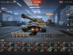 Alternative view of Acc World of Tanks PC sở hữu 6 tank X BZ-75, 113, IS-7, T-62 AMX 30B và BatChat 25T