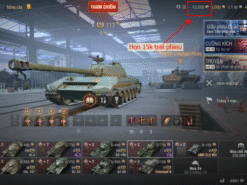 Alternative view of Bán acc World of Tanks PC có sẵn 4 tank 10 gồm BZ-75, IS-7, 113, T62a và 15K trái phiếu