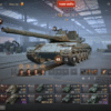 Acc World of Tanks có 4 tank cấp 10 gồm IS-7, T-62A, B-C 25t, AMX 30 + 15K Trái Phiếu