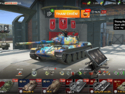 Alternative view of Bán Acc WoT Blitz có 1 tank 10 là STB-1 và Dàn Premium Ngon