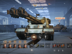 Acc World of Tanks PC sở hữu 5 tank X gồm IS-7, T-62A, AMX 30B, tank 2 nòng và pháo