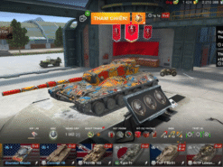 Bán acc WoT Blitz WR 58%, gồm 6 tank X mạnh: Concept 1B, FV215b 183, Sheridan Missile, 60TP...