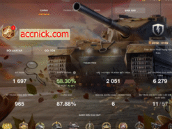 Alternative view of Bán acc WoT Blitz WR 58%, gồm 6 tank X mạnh: Concept 1B, FV215b 183, Sheridan Missile, 60TP...