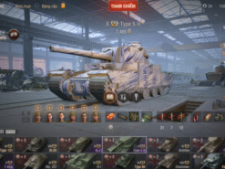 Alternative view of Bán acc World of Tanks PC 4 tank cấp X gồm IS-7, FV4005, Type 5 Heavy, T-62A và nhiều xe premium