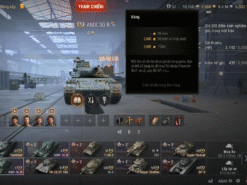 Alternative view of Acc WoT có 4 tank cấp 10 và 18k trái phiếu, 2.600 vàng, hơn 6 triệu bạc