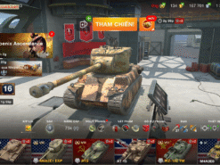 Bán acc World of Tanks Blitz game nhiều xe premium ngon, có nhận thẻ cào