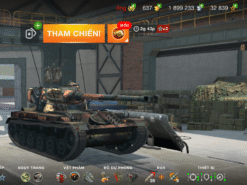 Alternative view of Bán acc WoT Blitz có tank premium ASTRON Rex, 600 vàng và 1,8 triệu bạc