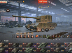 Bán acc World of Tanks PC 4 tank cấp X gồm IS-7, FV4005, Type 5 Heavy, T-62A, nhiều tank premium