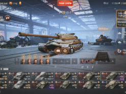 Acc World of Tanks PC với 3 tank cấp X FV4005 IS 7 T 62A hơn 17k trái phiếu 2600