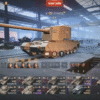 Acc World of Tanks 15 tank sẵn gara, nổi bật 3 tank X Maus, Conqueror, FV4007. Có 5 tank premium