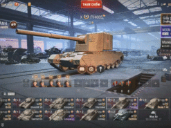 Acc World of Tanks 15 tank sẵn gara, nổi bật 3 tank X Maus, Conqueror, FV4007. Có 5 tank premium