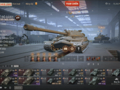 Bán acc World of Tanks server ASIA giá tốt, sở hữu 4 xe cấp 10 IS-7, T-62A, B-C 25t, AMX