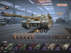 Bán acc World of Tanks PC có sẵn 2 tank cấp 11 Breaker, BZ-79, và 4 xe cấp 10 113,
