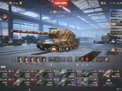 Acc World of Tanks PC gồm 5 tank X IS-7, T-62A, AMX 30B, Maus, BC 155 cùng 5 premium đa