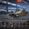 Acc World of Tanks PC với 6 tank cấp X gồm T-62A, IS-7, BZ-75, 113, B-C 25t, AMX 30 B,