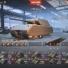Acc World of Tanks PC có 4 tank 10 IS-7, T-62A, Maus và pháo T92 HMC, kèm 5 tank premium