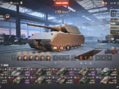 Acc World of Tanks PC có 4 tank 10 IS-7, T-62A, Maus và pháo T92 HMC, kèm 5 tank premium