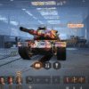 Acc World of Tanks 25 tank, gồm 5 xe cấp X (T62A, IS-7, BZ-75, 113, FV215b), sẵn 1500 trái phiếu,