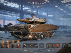 Acc WoT có sẵn 3 xe X: Sheridan, T110E4, M48 Patton – 19 triệu bạc + 1000 vàng, vào là