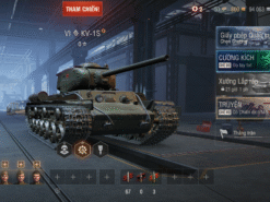 acc World of tanks giá rẻ chỉ 100k, có sẵn tank hạng nặng IS-1S cấp 6, bắn đầm tay, dame