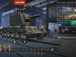 acc World of tanks pC giá rẻ chỉ 100k, có sẵn tank hạng nặng KV 2 cấp 6, bắn đầm