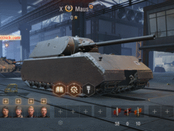 Acc World of Tanks PC gồm 5 tank X IS-7, T-62A, Maus, AMX 30B, BC 155 cùng 5 premium đa