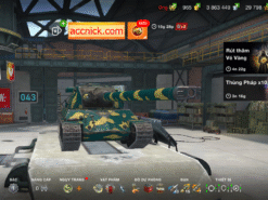 Acc World of Tanks Blitz ngon, có Lorraine 50t Tier IX cùng nhiều tank premium xịn, tài nguyên dư dả.