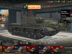 Acc WoT blitz có sẵn KV-1 – chiến thần hạng nặng huyền thoại, Đi kèm 2.274 vàng, nổi bật với