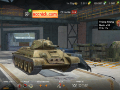 Bán acc World of Tanks Blitz giá rẻ Sở hữu ngay T-34 hạng trung Liên Xô cùng 2311 vàng có