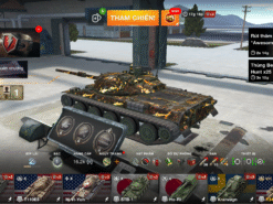 Acc WoT blitz với 7 tank cấp X + 4 tank premium, đủ mọi dòng từ heavy, med đến TD.