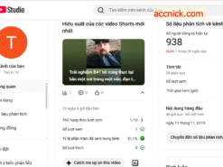 Bán kênh YouTube gần 1.000 sub sạch sẽ, giá rẻ, uy tín Kênh có người đăng ký thật, hoạt động