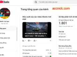 Bán kênh YouTube sạch 1.800 sub giá rẻ với lượng người đăng ký thật, không vi phạm bản quyền, không