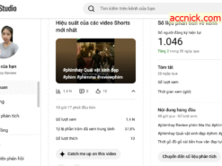 Bán kênh YouTube hơn 1.000 sub giá rẻ, uy tín! Kênh YouTube sạch với hơn 1.000 người đăng ký thật,