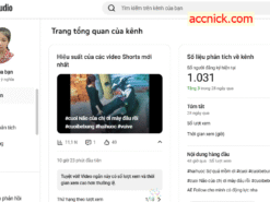 Bán kênh YouTube hơn 1.000 sub sạch, giá rẻ và uy tín! Kênh YouTube với hơn 1.000 người đăng ký