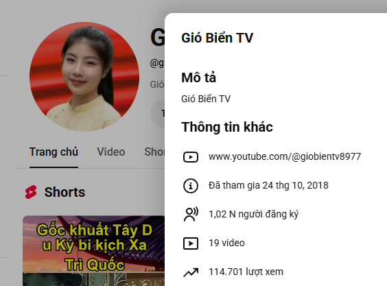 Bán kênh Youtube 1k sub anh em cần Mua kênh Youtube 1k sub uy tín thì đây nhé Kênh YouTube