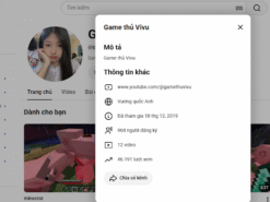 Bán kênh youtube gần 1k sub kênh sạch 2019 tiềm năng