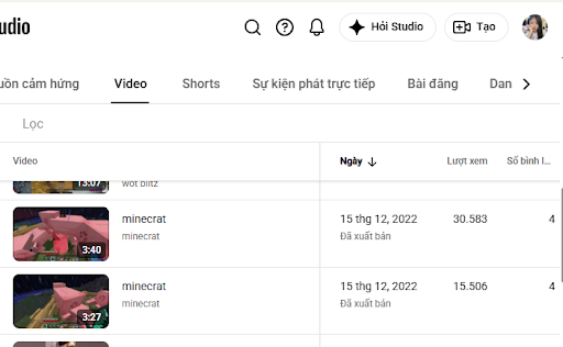 Bán kênh youtube gần 1k sub kênh sạch 2019 tiềm năng