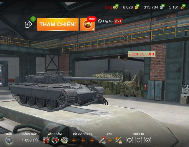 Cần Bán Acc World of Tanks Blitz – 6K Gold, Xe Premium Cực Chất!